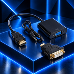 HDMI Konwertery, Adaptery, Rozdzielacze